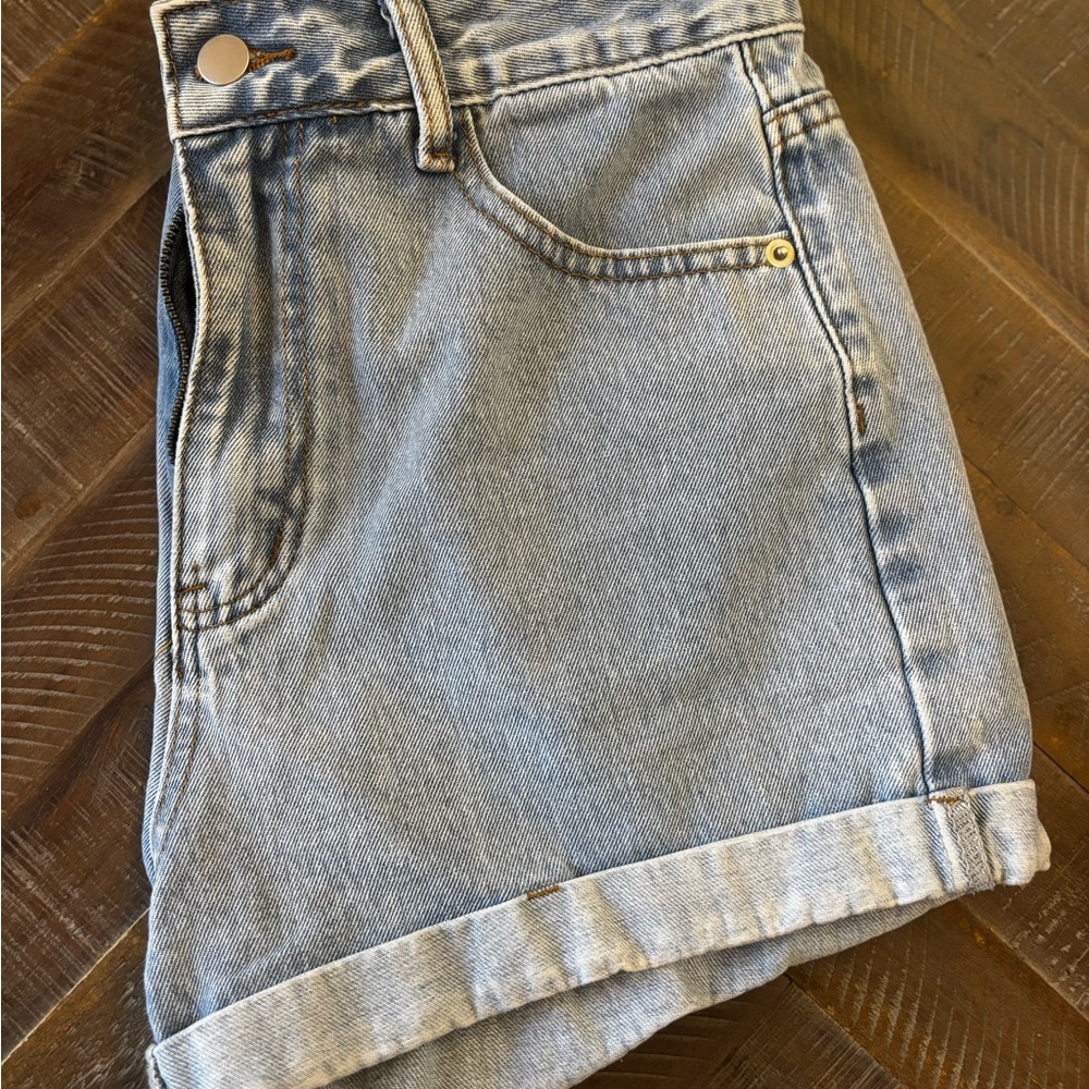 SHEIN Light Blue Jean Shorts Size S